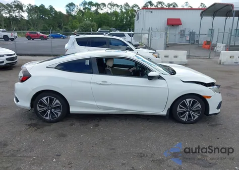 2017 Honda Civic Ex-L z USA, uszkodzony, nr VIN 2HGFC3B77HH353034